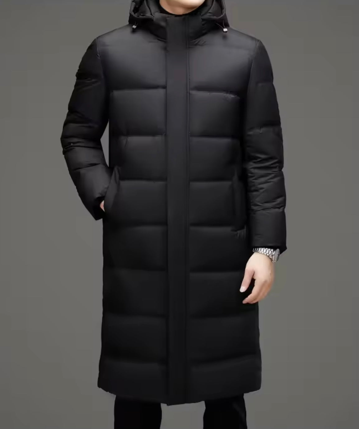 LUXO MEN LONG DOWN COAT