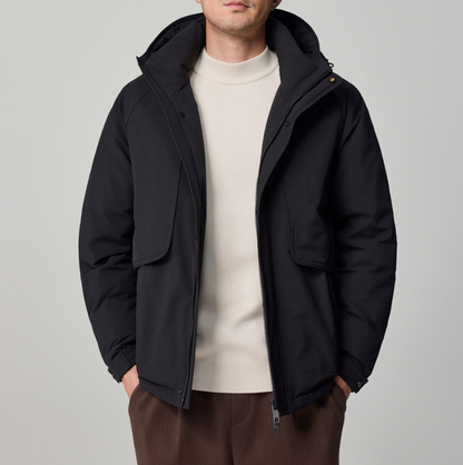 LUXO HOODED WINTER DOWN COAT