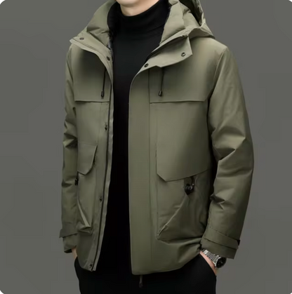 LUXO MODERN CASUAL DOWN COAT