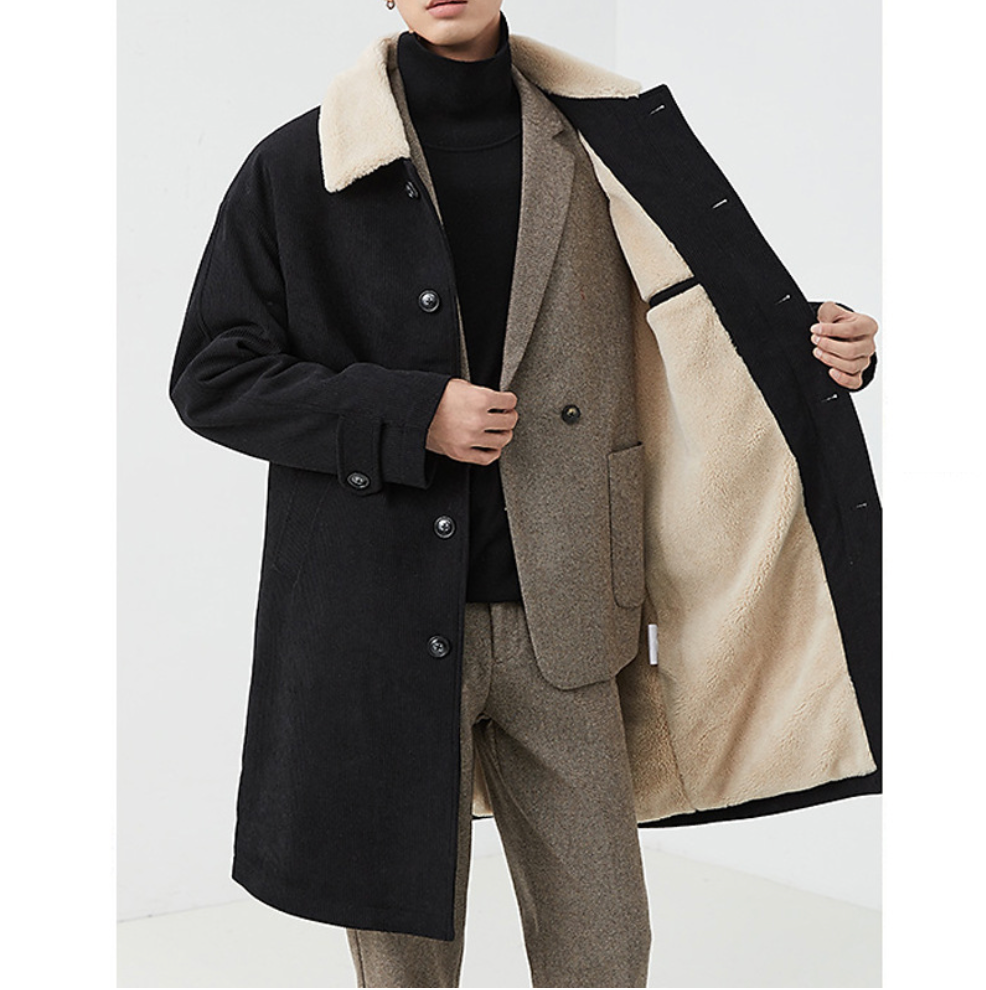 LUXO CORDUROY COMFORT COAT