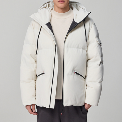 LUXO HIGH-END HOODED COAT