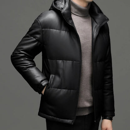 LUXO MEN SHEEPSKIN DOWN COAT